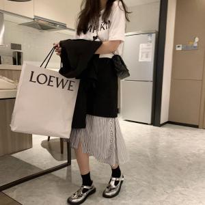 7972条纹拼接半裙,女装半身裙,XTZ style