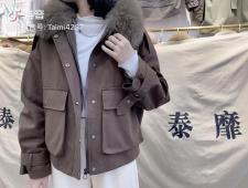 现货冬装派克服，女装，泰靡