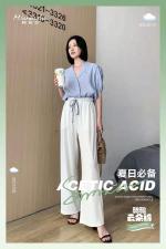云朵裤，阔腿时尚又百搭。，女装，棉芭莎