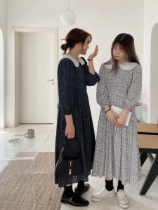 韩系小碎花连衣裙来哦～,女装连衣裙,KAMU