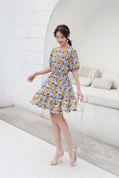 夏季连衣裙，女装连衣裙，摩依媛