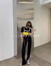 夏款阔腿裤，女装，变色鸟(1F)