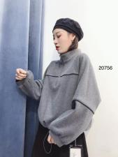 【现货】加厚单拉链套头卫衣，女装卫衣/绒衫，億亿铭品