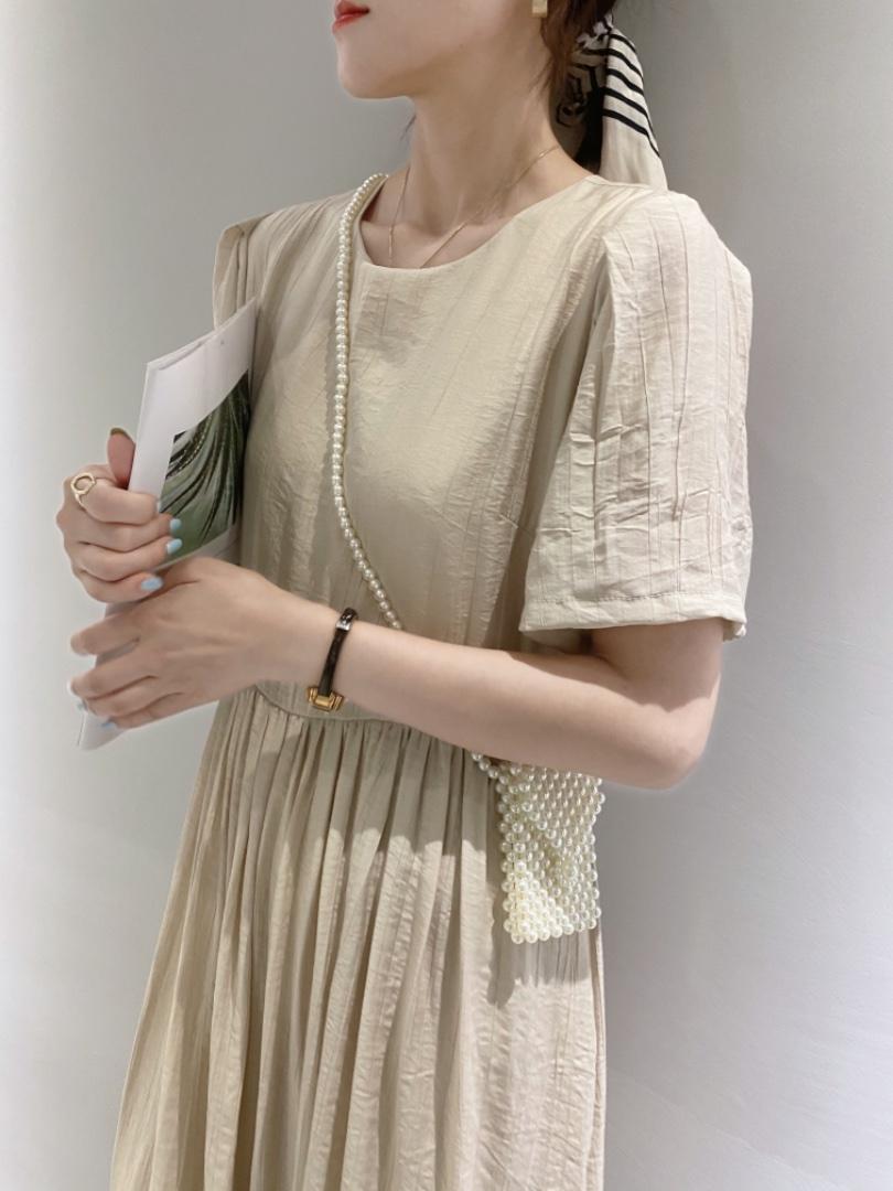 【现货】珠包连衣裙，女装连衣裙，驿谷