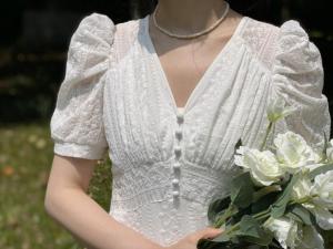 绣花长裙，女装，Must Bloom