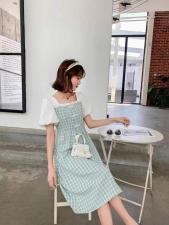 2021年夏季新品韩版连衣裙，女装连衣裙，圣伊敏