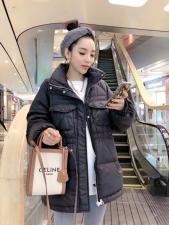 90绒亮色羽绒服，女装羽绒服，一杭
