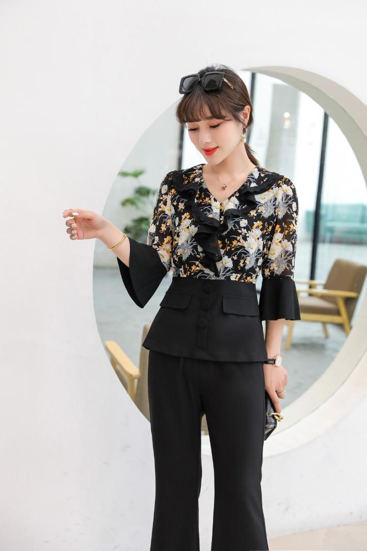 时尚套裤，粉色，黑色4个尺码，女装，湘怡服饰