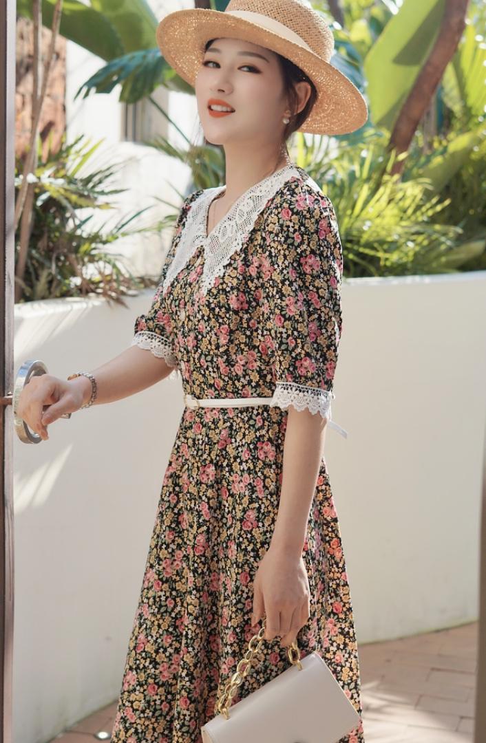 ?? 夏季经典连衣裙，女装连衣裙，谷歌