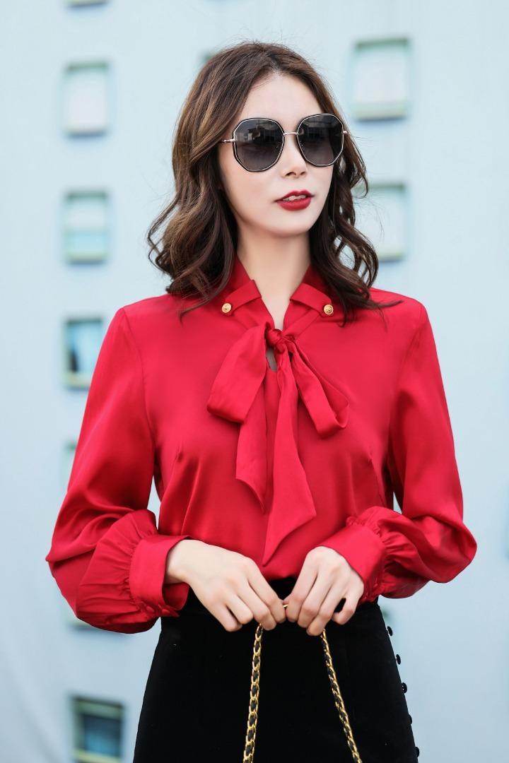 新款春装衬衣，时尚欧美风。，女装，欧以美
