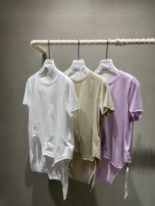 【现货】夏款设计感修身下摆不规则T桖，女装，ABout阿布