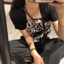 假两件抹胸t，胸罩，XTZ style