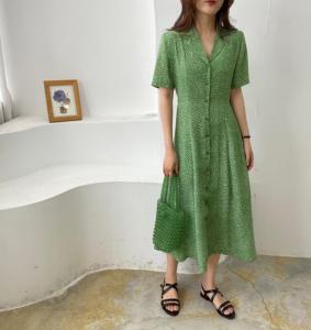 西装领长款连衣裙,女装西装,土布鱼