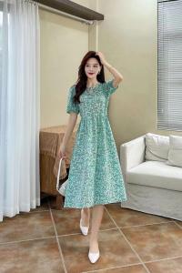碎花连衣裙,女装连衣裙,薏朵