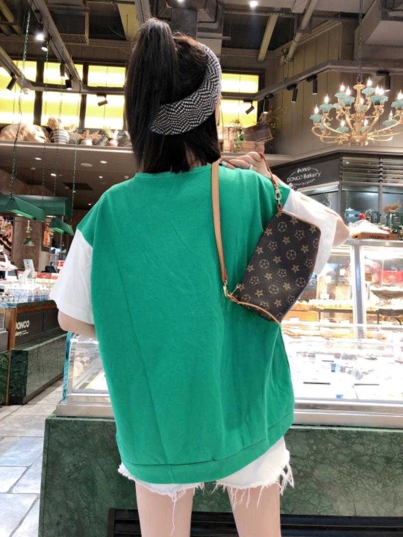 针织拼接款假两件，一杭补单王，女装，一杭