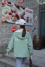 糖果色水洗棉小外套，女装，百变诱惑