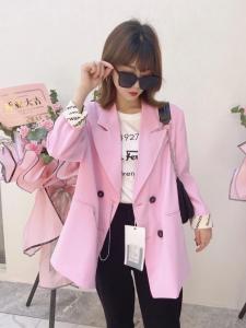 【现货】七分袖西服，女装，朗色千秋