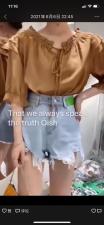 夏季新品小衫，女装，斐媞梦