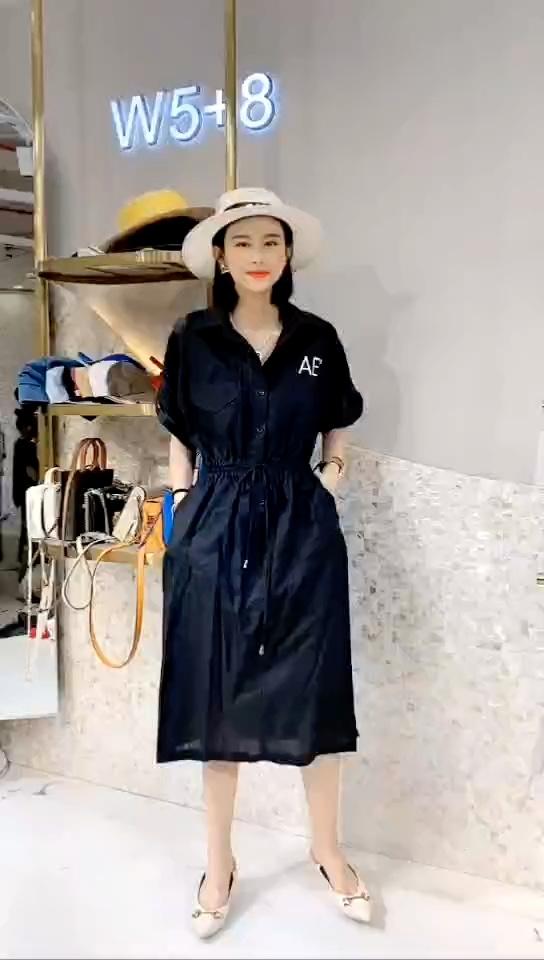 欧货棉麻连衣裙，女装连衣裙，浪漫E点
