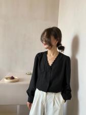 V领小开衫款，女装，昕闻
