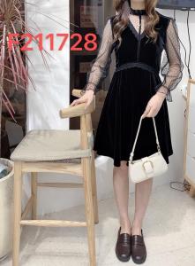 真丝绒连衣裙,女装连衣裙,Lico&co(2F)
