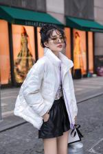 高档时尚羽绒服，女装羽绒服，卡菲莱
