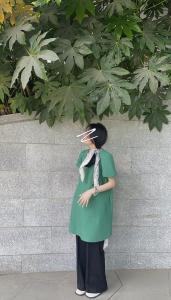 方领显瘦连衣裙,女装连衣裙,mm+ 里墨恩