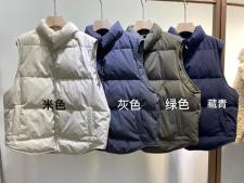 现货：羽绒马甲，女装马夹，D壹