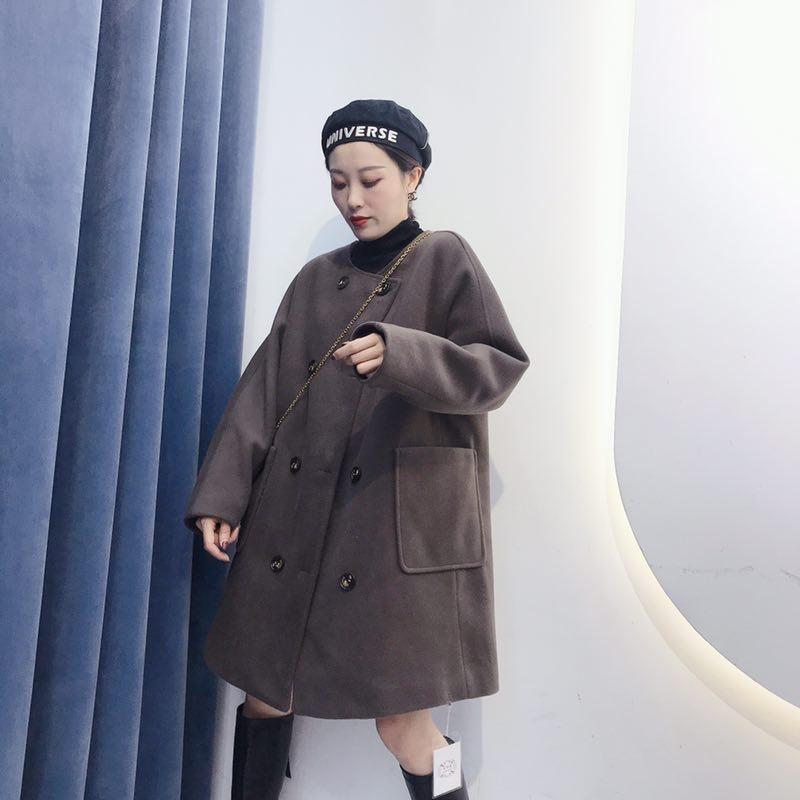 冬季新款羊绒外套，女装，琼卿格