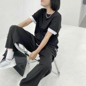 现货 个性翻袖T,女装,33