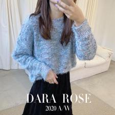 秋冬新品特殊工艺重工毛衣，女装针织衫/毛衣，DARA ROSE