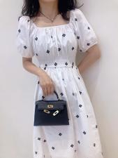 显瘦四叶草连衣裙，女装连衣裙，ME