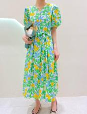 【现货】夏季新款0151碎花连衣裙，女装连衣裙，她她蜜制