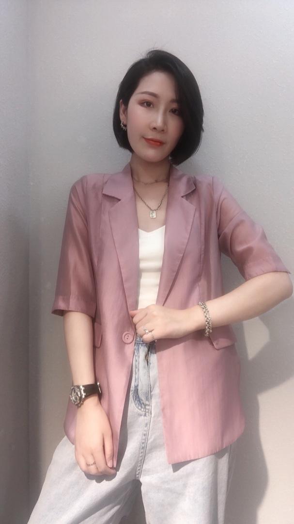 【现货】夏季新款：高端英伦丝西装、防晒系列，女装西装，尚译