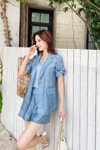 夏季新款三件套,女装,依伊贝尔 红彬缘
