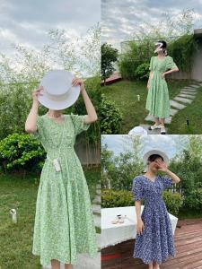 韩版连衣裙,女装连衣裙,谜印