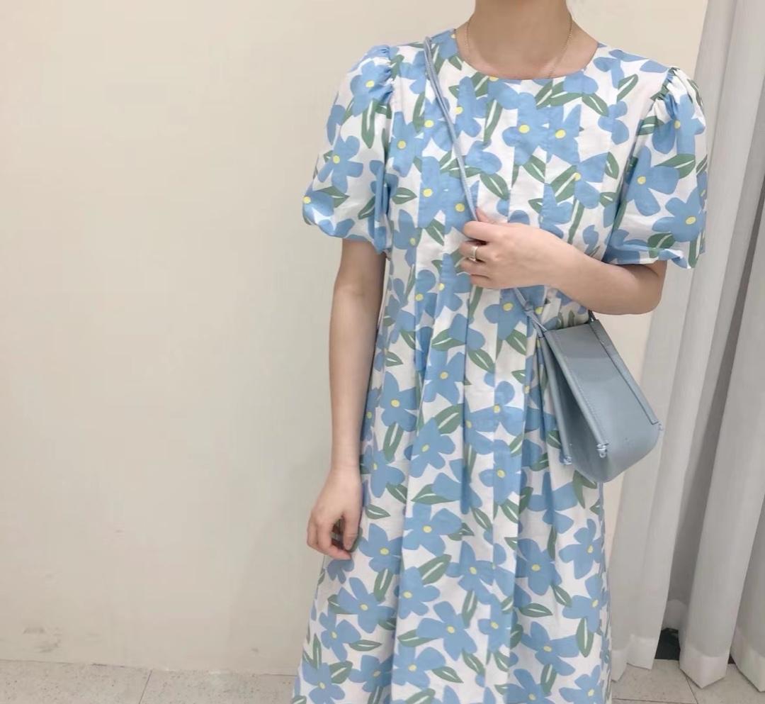 碎花连衣裙，女装连衣裙，EVE