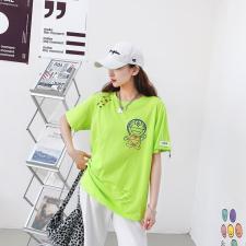 休闲时尚T恤，女装T恤，泽妤