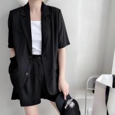 薄棉料西装2件套，女装西装，我的女孩
