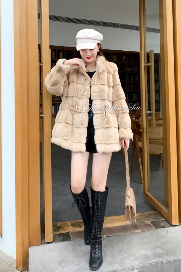 丹麦貂大衣，女装，天使公主