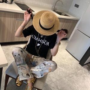 印花长裤,女装,XTZ style