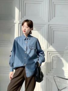 牛仔衬衫,女装衬衫,MST