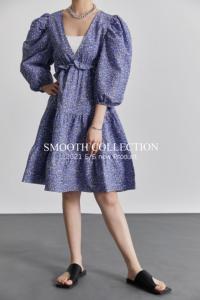 碎花连衣裙,女装连衣裙,SMOOTH