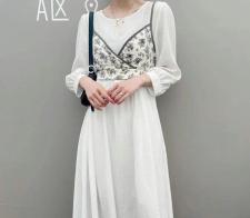 【现货】2021新款韩版俩件套连衣裙，女装连衣裙，YEAXIU(6F)