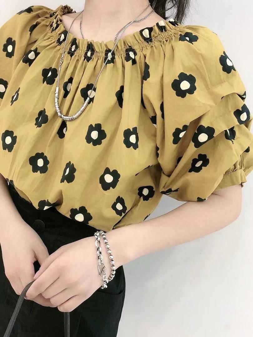 花色小衫，女装，迪黎