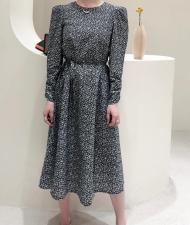 小花花连衣裙，女装连衣裙，EVE