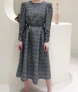 小花花连衣裙,女装连衣裙,EVE