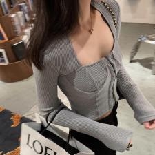 87309方领打底衫，女装，XTZ style