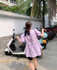 夏季新品韩版连衣裙，女装连衣裙，ANRUILA