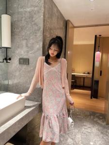 日韩连衣裙,女装连衣裙,花海QY